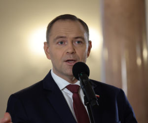 Demontaż okrągłego stołu w Pałacu Prezydenckim