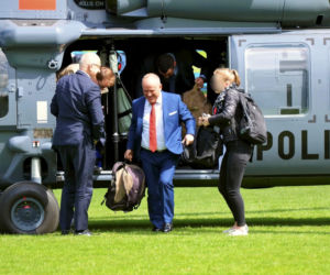 Joachim Brudziński na obchodach święta straży pożarnej