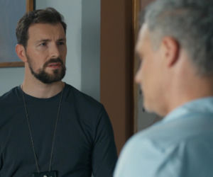 Barwy szczęścia odc. 3271.Marcin Kodur (Oskar Stoczyński), Karol (Jan Wieczorkowski)