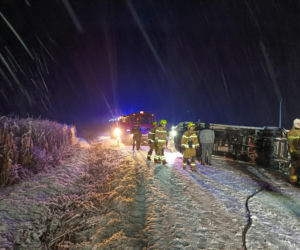 Wypadek autobusu pod Zduńską Wolą