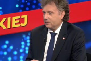 Minister Tuska o polexicie! Straszy Kaczyńskim, Braunem i Morawieckim