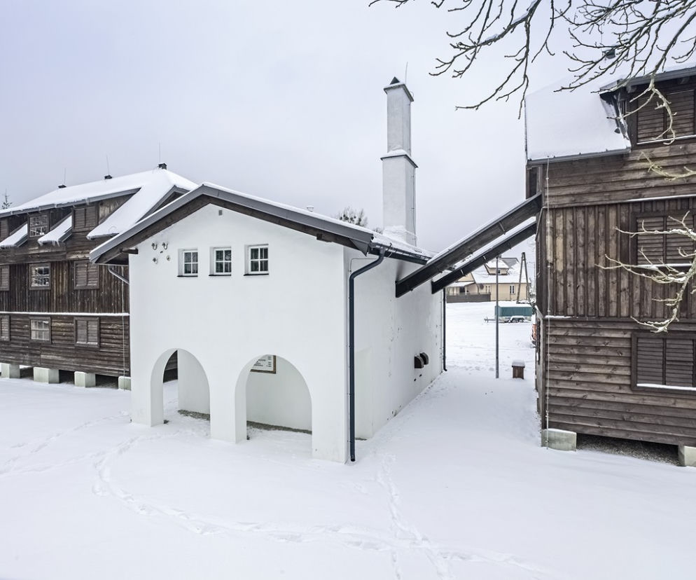 Stara Wyłuszczarnia w Czarnej Białostockiej. Bryła 