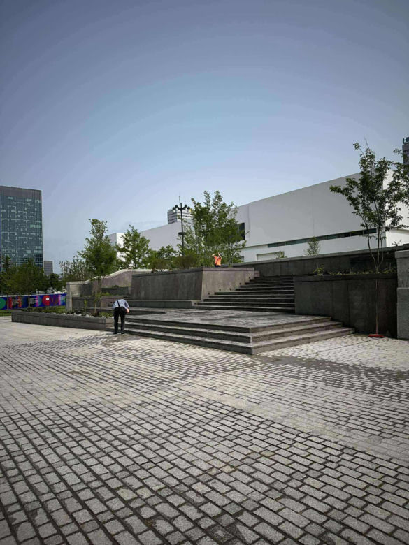 Warszawa. Otwarcie placu Centralnego