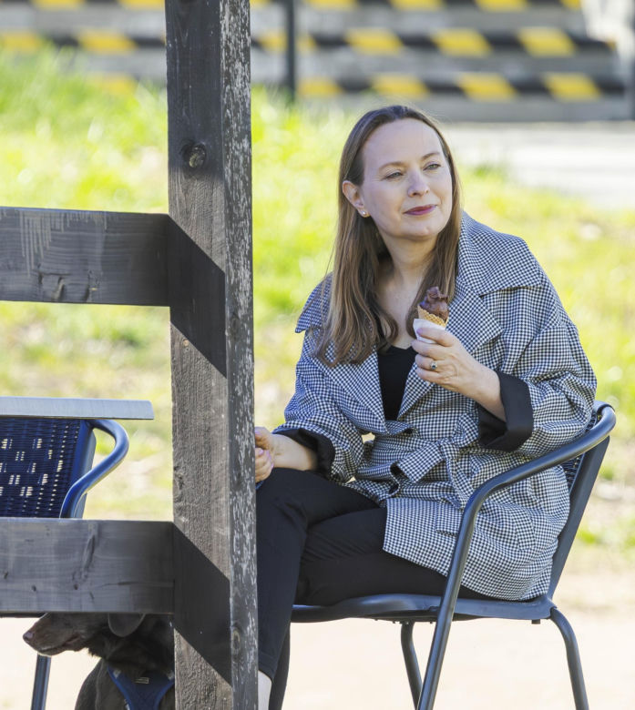 Pełczyńska-Nałęcz na siłowni. Tak wyglądał jej trening z psem