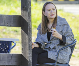 Pełczyńska-Nałęcz na siłowni. Tak wyglądał jej trening z psem