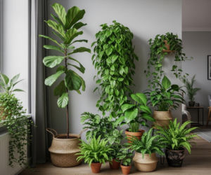 Rośliny we wnętrzu
