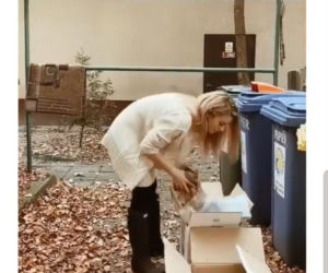Kasia uczy Polaków, jak grzebać w śmieciach