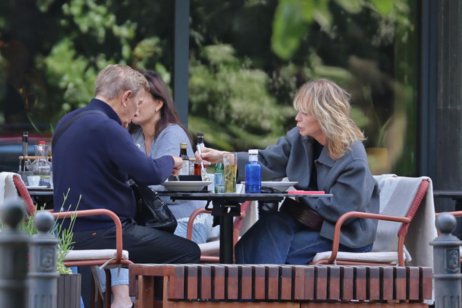 Jan Englert i Beata Ścibakówna na randce