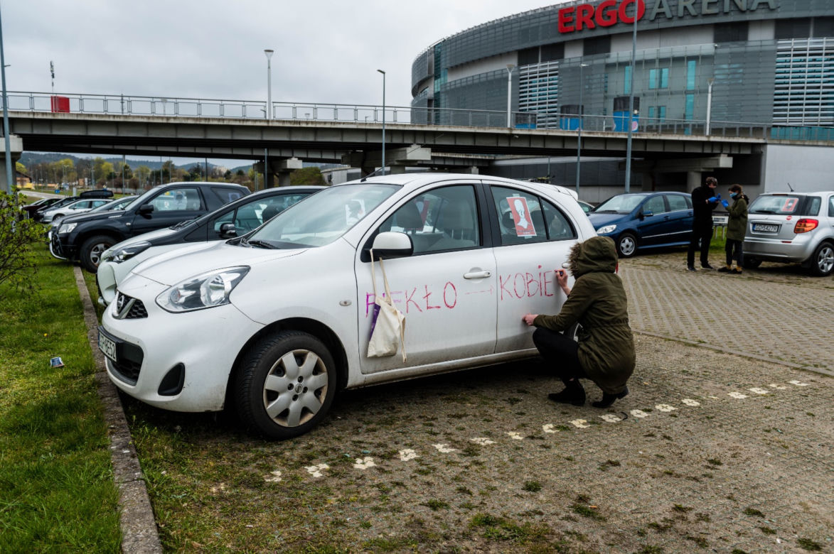 Strajk kobiet w Trójmieście. Awantura w centrum Gdańska