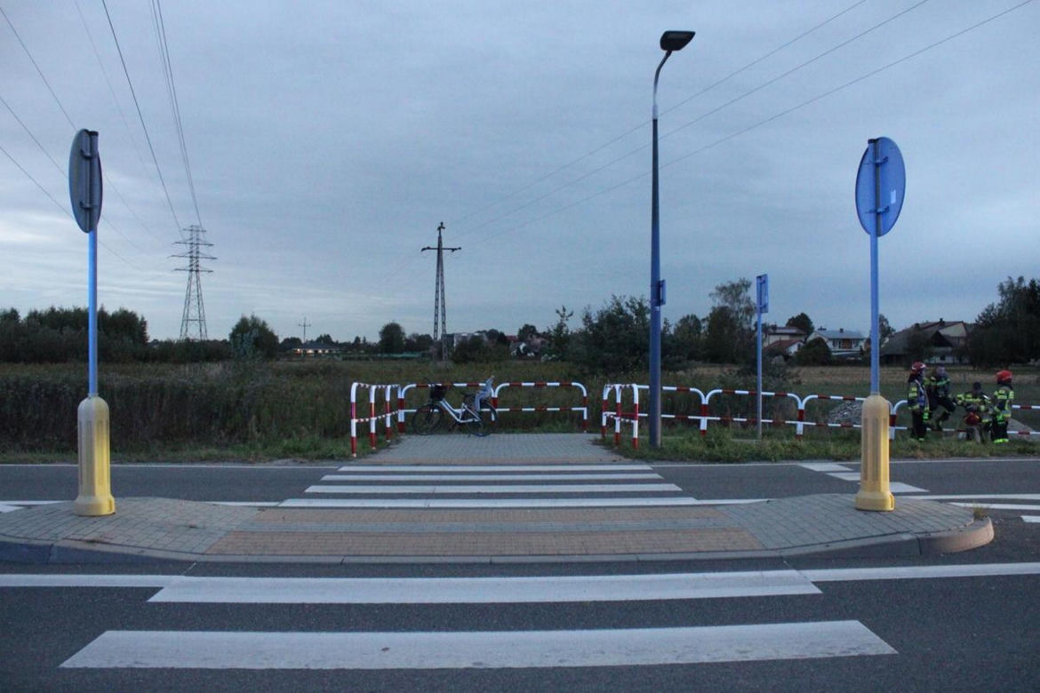 Wypadek w Łęgu Tarnowskim