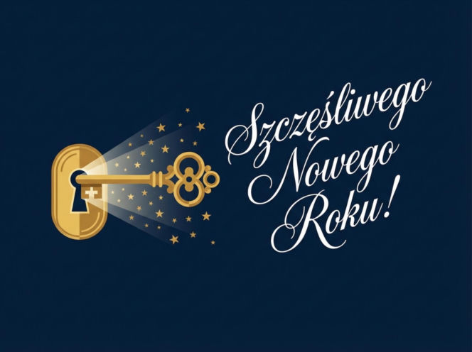 Kartki sylwestrowe 2025/26 z życzeniami. Darmowe, piękne i oryginalne grafiki do wysłania! [FACEBOOK, MESSENGER, SMS]