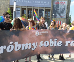 Chcemy gorącego seksu, nie gorącej ziemi. Zobacz transparenty z Marszu Równości w Krakowie