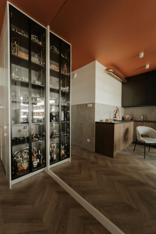 Salon z aneksem kuchennym