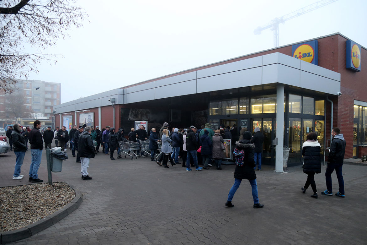 Czarny piątek w Lidlu