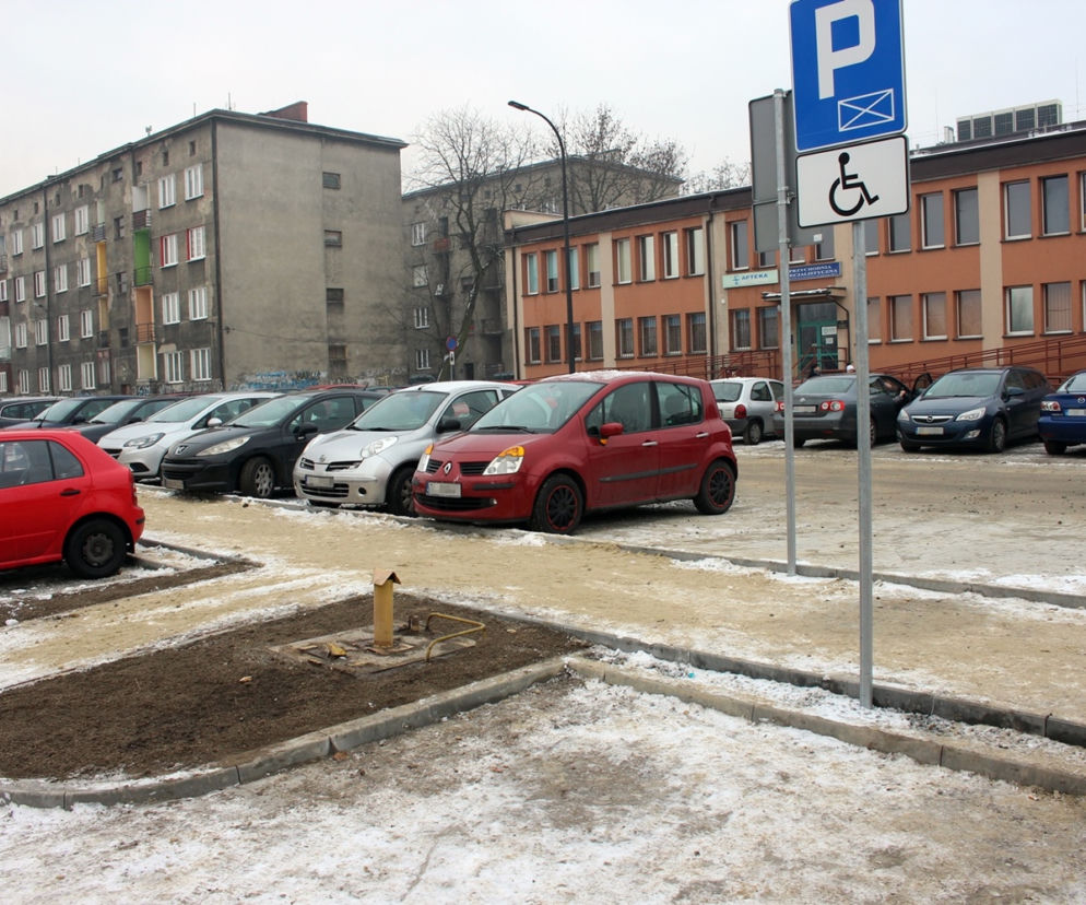 Parking w Rudzie Śląskiej przy ul. Planty Kowalskiego
