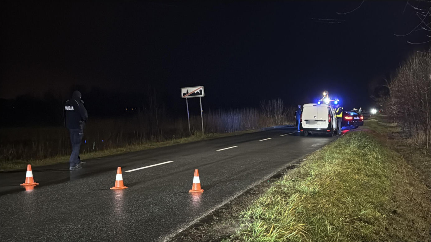 Tragiczne potrącenie w Kopiskach! Zginął 76-letni rowerzysta