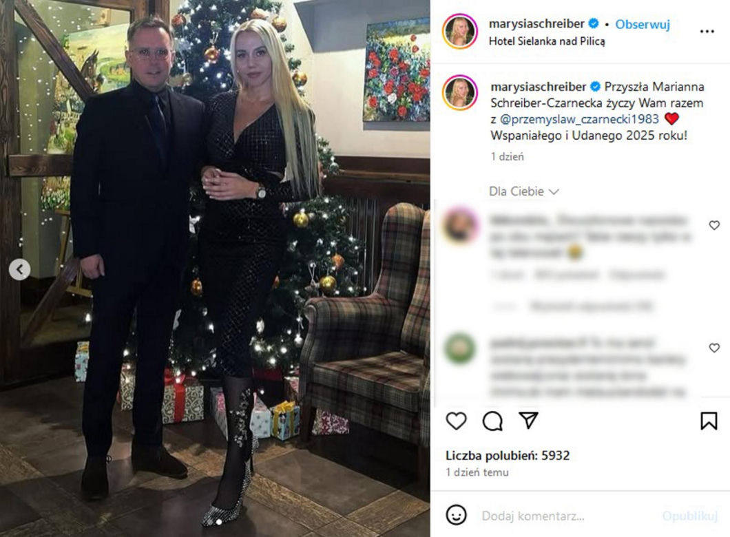 Tak Marianna Schreiber spędziła czas z Przemysławem Czarneckim 