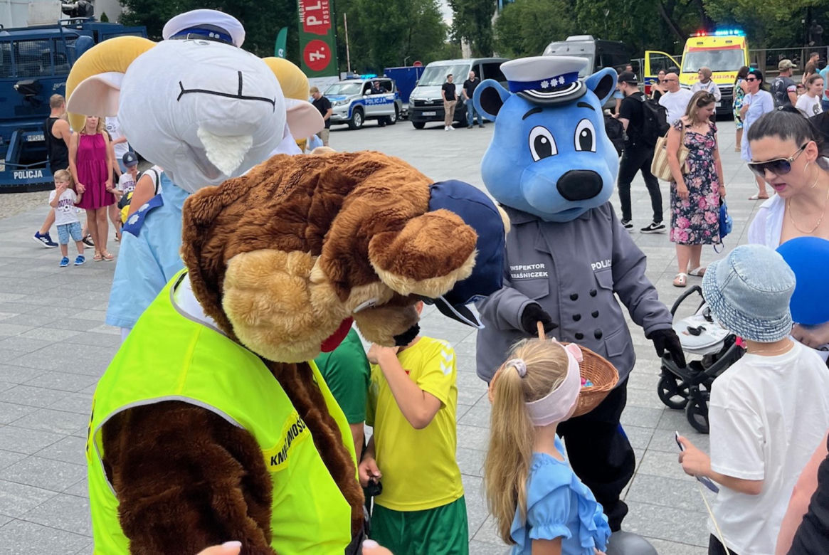 Lublin na niebiesko! Policyjny piknik przyciągnął tłumy