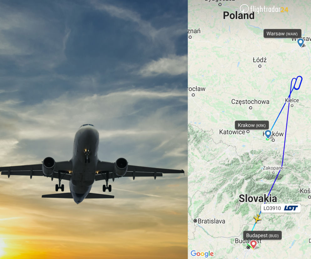 Mieli lecieć do Warszawy, wylądowali w… Budapeszcie! Wszystko przez wichury