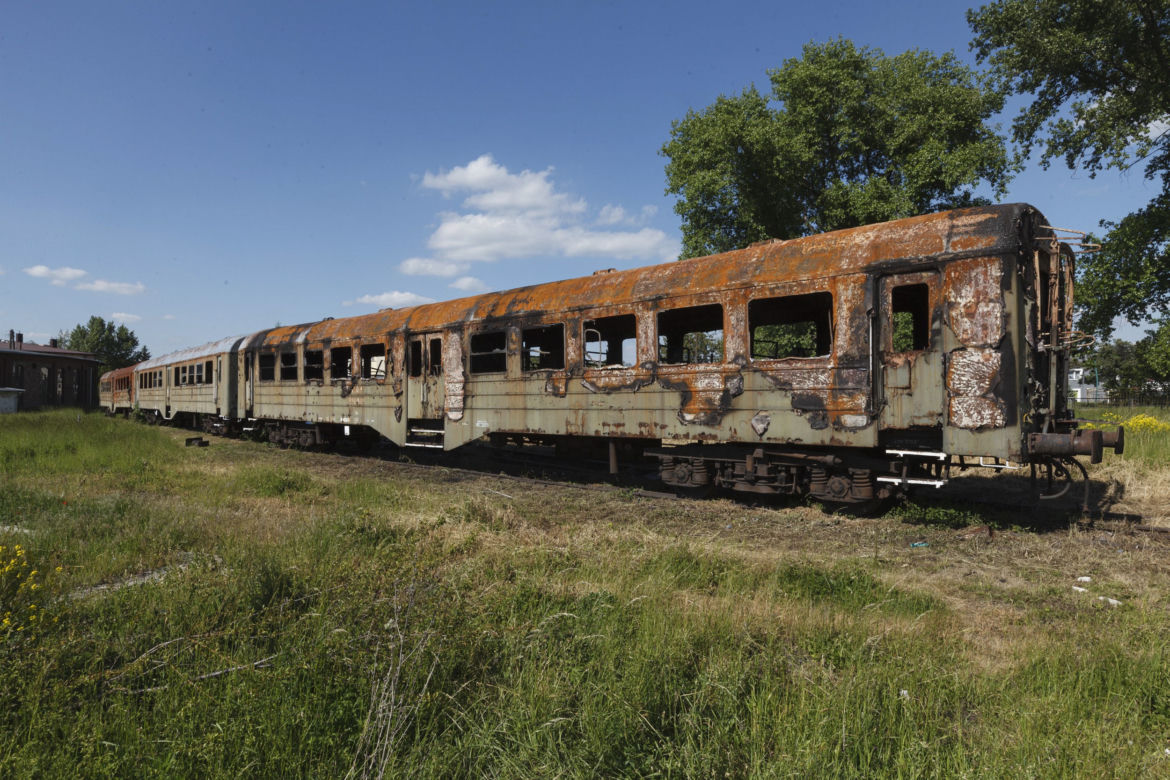Podpalono zabytkowy wagon