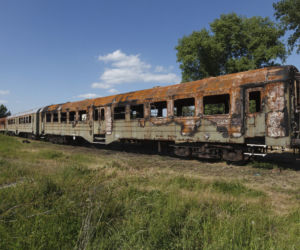 Podpalono zabytkowy wagon