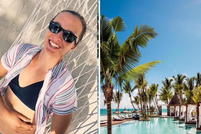 Iga Świątek, urlop na Mauritiusie