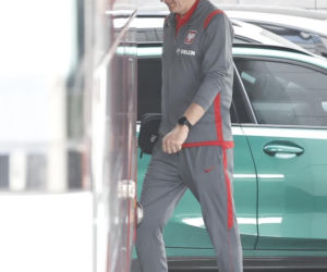 Reprezentacja Polski przed meczem ze Szwecją