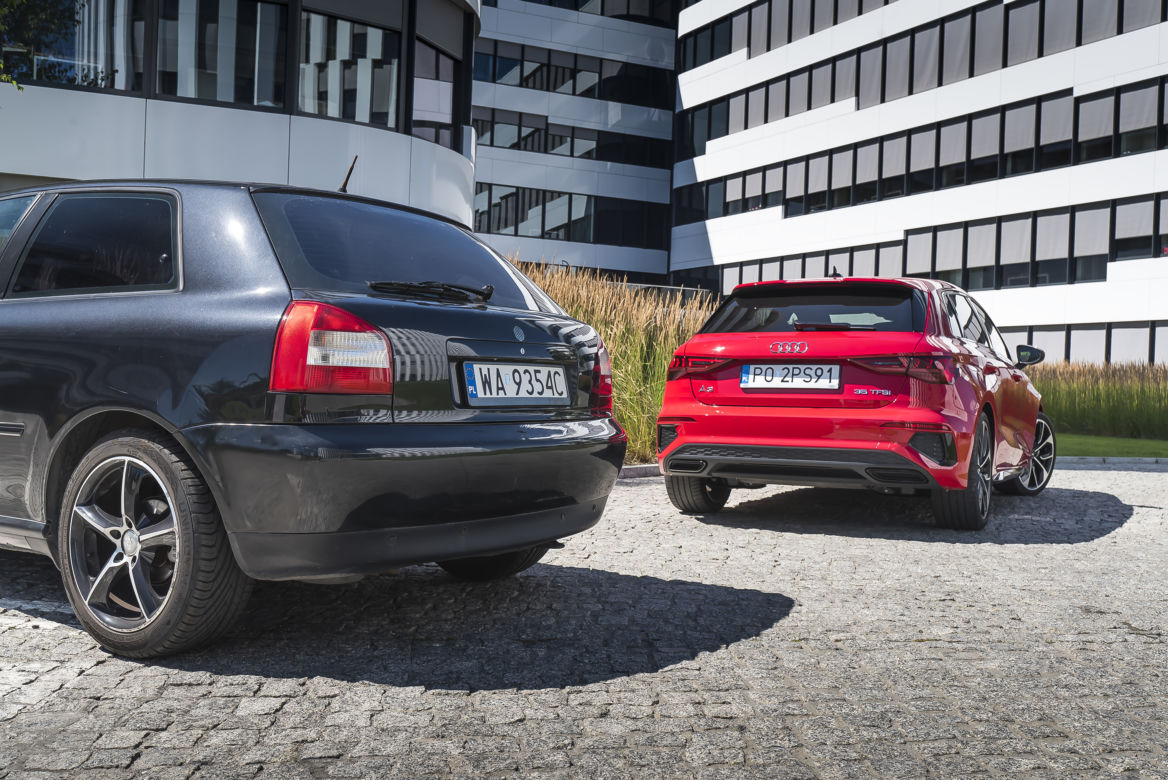 Audi A3 Sportback 8Y 35 TFSI S-Tronic S-line & Audi A3 8L 1.8 Turbo 20V 5MT