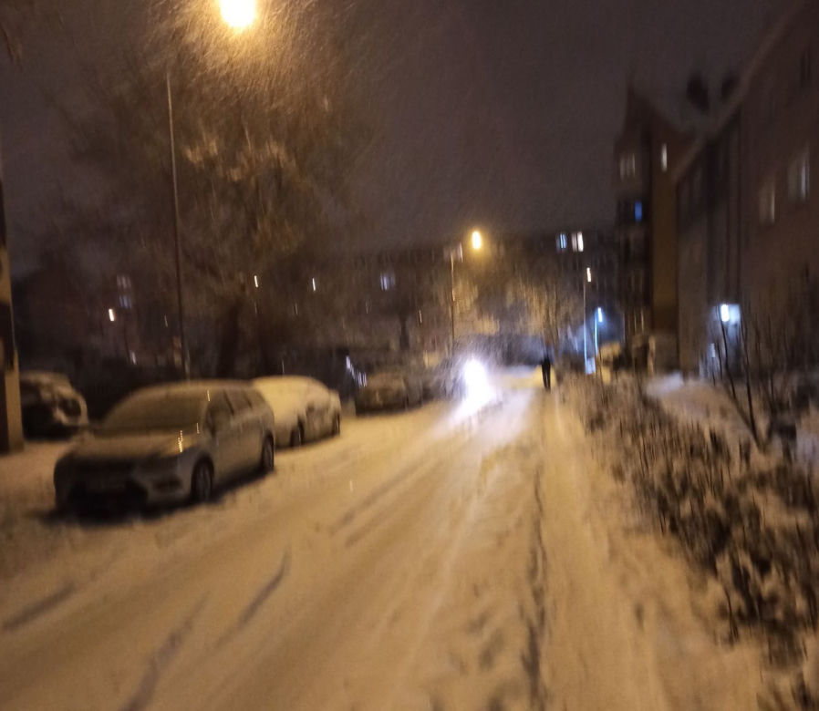 Atak zimy w Białymstoku [25.01.2021]