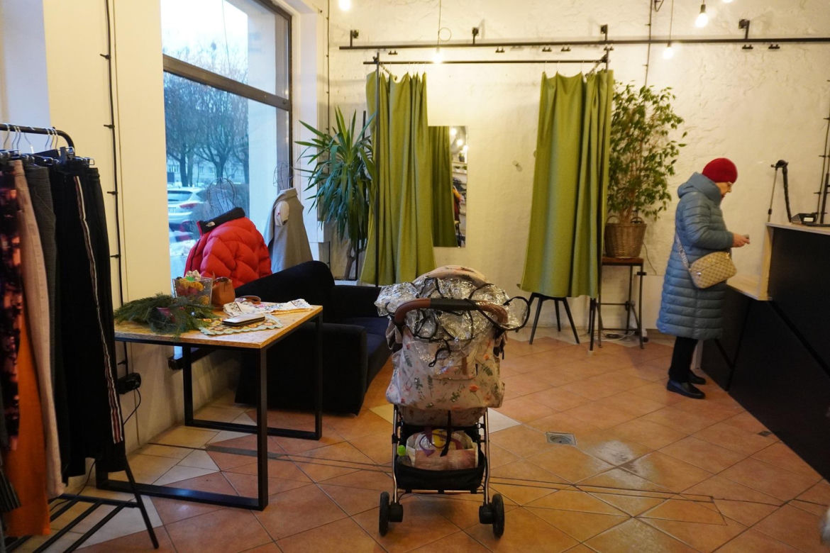 Butik charytatywny fundacji Deszczu Kropelką. Działa na Ligocie w Katowicach
