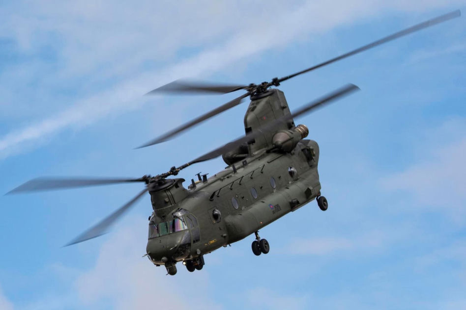 Brytyjski śmigłowiec CH-47 Chinook