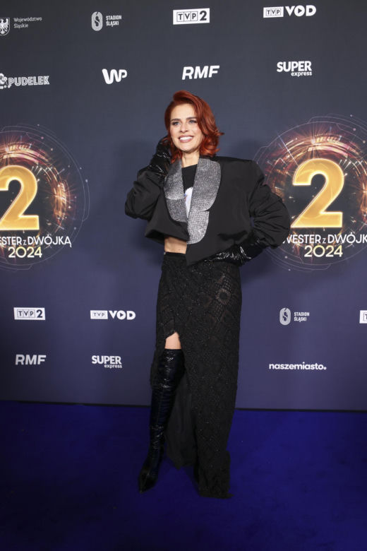  Natasza Urbańska na Sylwestrze z Dwójką
