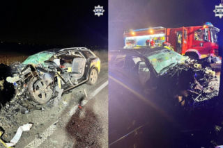 Potworny wypadek! Audi uderzyło w drzewo, nie żyje 38-latek