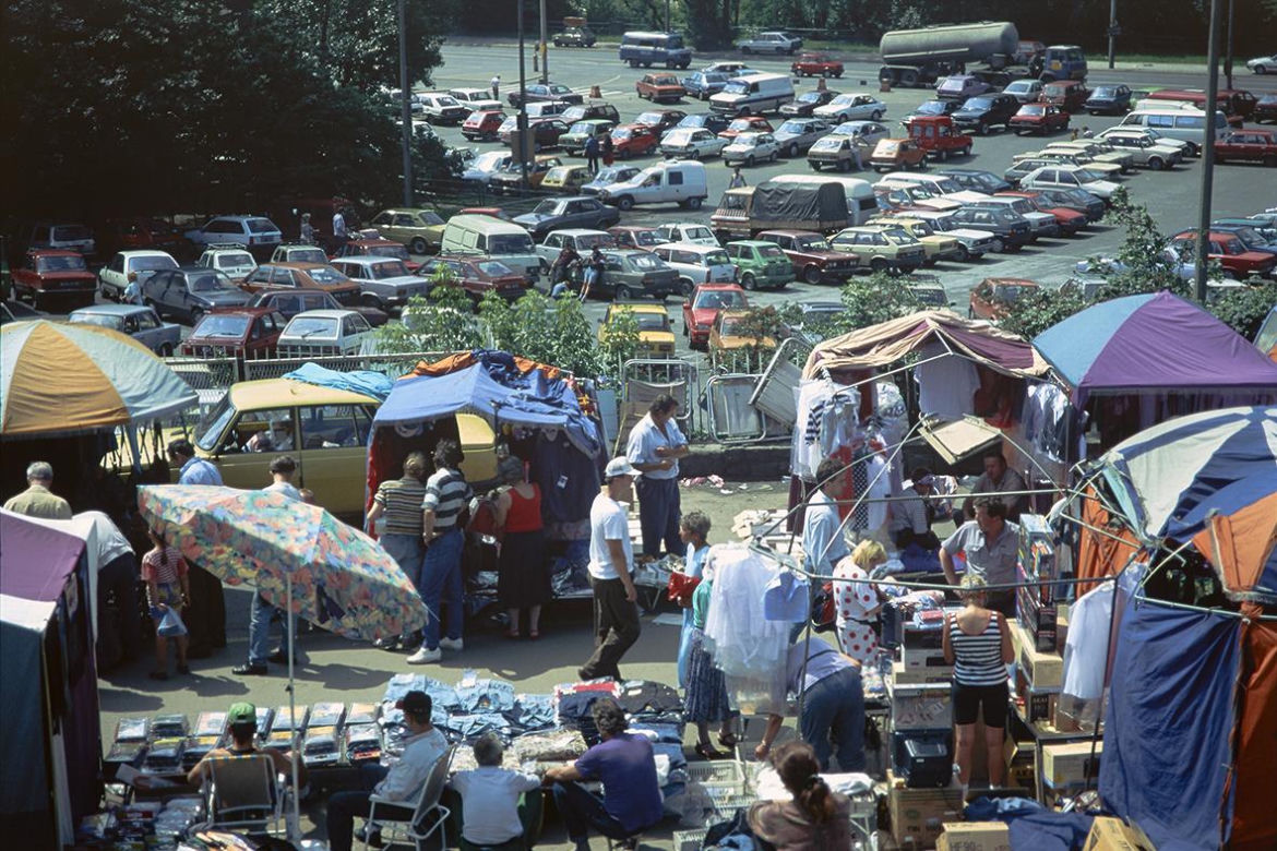 Jarmark Europa na Stadionie Dziesięciolecia, lata 90. 