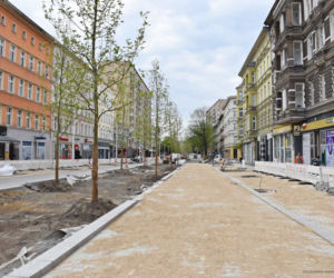 Przebudowa alei Wojska Polskiego - maj 2022