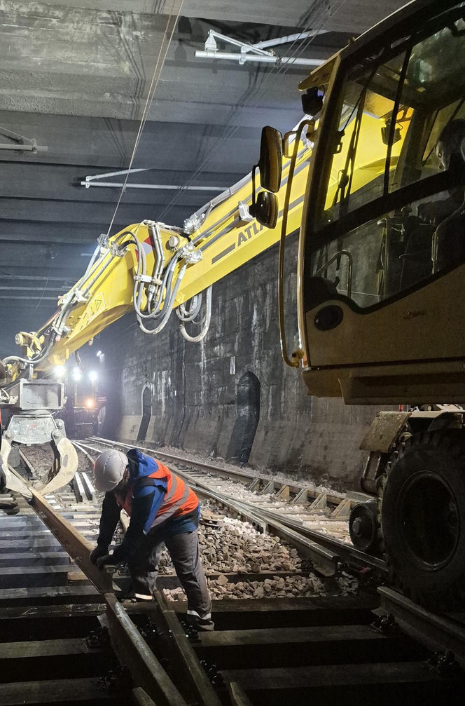 Remont na Warszawie Centralnej