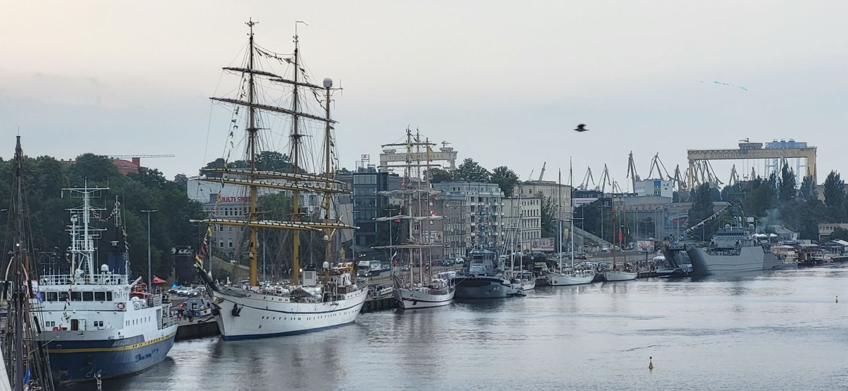 Żagle 2022 w Szczecinie - dzień pierwszy