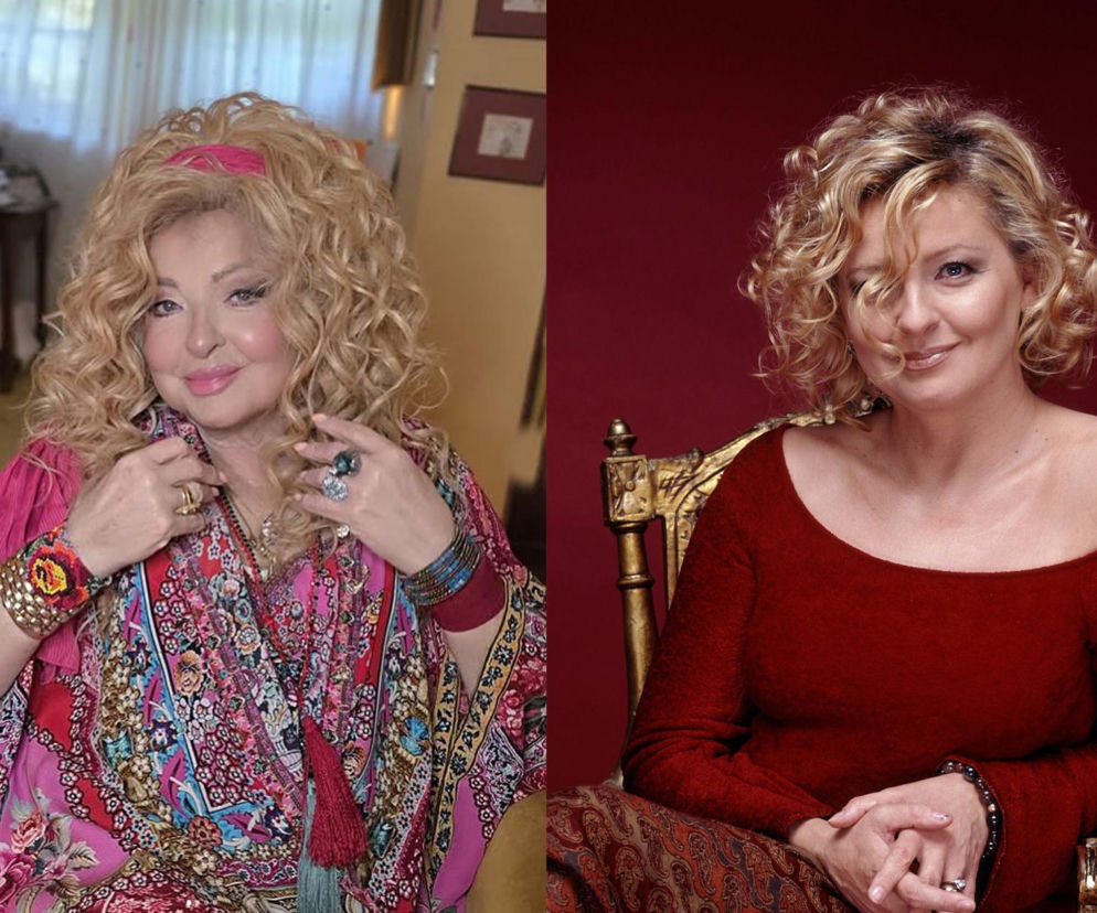 Dwa zdjęcia Magdy Gessler zestawione obok siebie. O strachu restauratorki przed operacjami plastycznymi przeczytasz na SE.