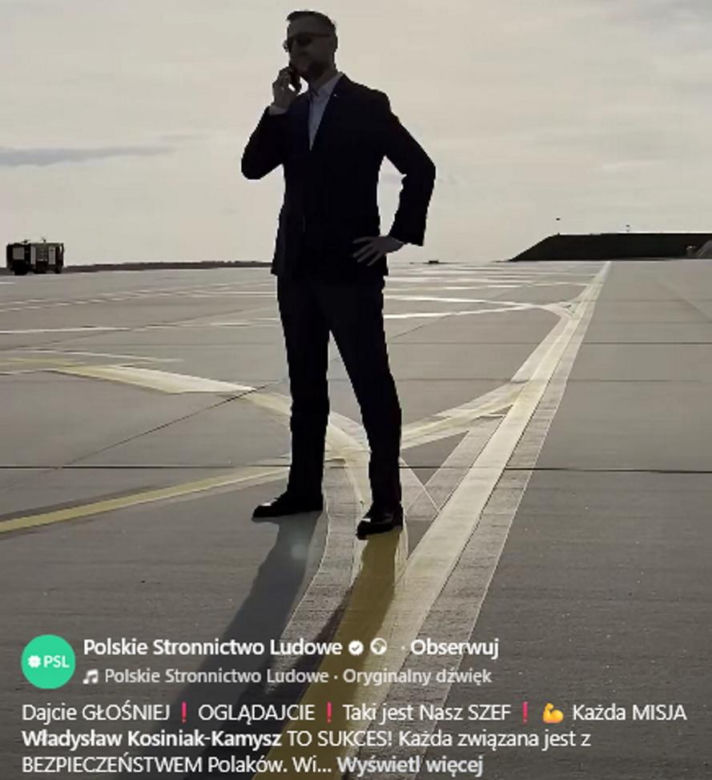 Kosiniak-Kamysz jak Tom Cruise
