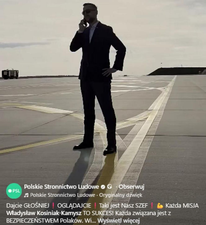 Kosiniak-Kamysz jak Tom Cruise