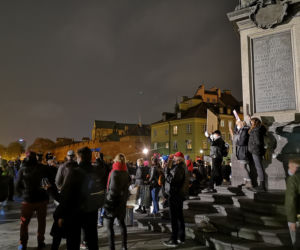 Protest na Placu Zamkowym 2.112020