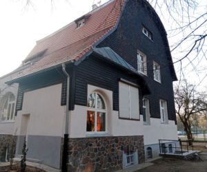 Zabytkowa willa na szczecińskim Pogodnie zachwyca odnowioną elewacją