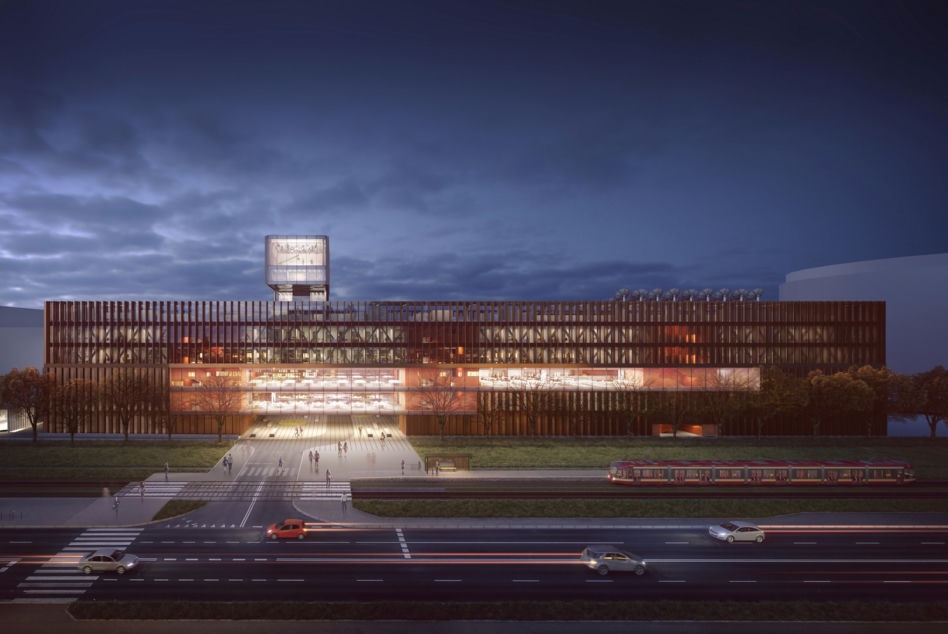 Nowa siedziba TVP według projektu Mąka Sojka Architekci: przetarg na wykonawcę