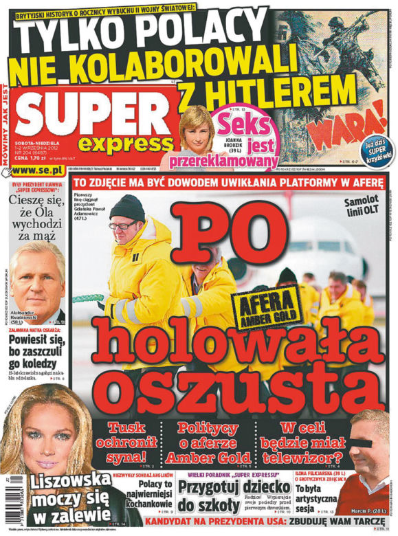 Tusk kłamał w sprawie Amber Gold?