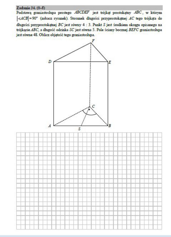 Matura próbna 2020 matematyka