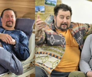 Świat według Kiepskich. Dariusz Gnatowski (Boczek) po operacji 