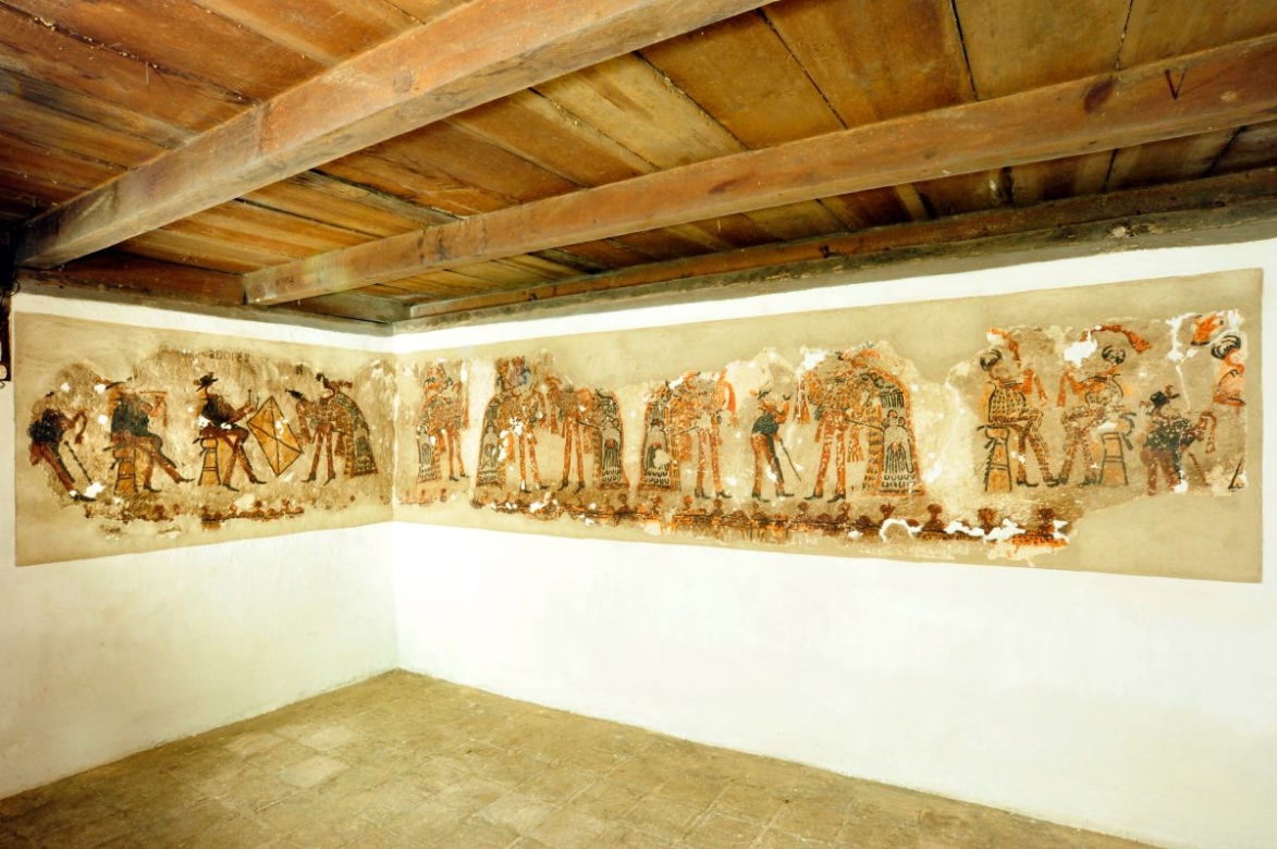 Krakowscy archeolodzy z UJ uratowali malowidła Majów z okresu kolonialnego