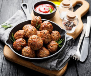 Te kotlety pierwszym raz jadłam w Bawarii. Sekretnym składnikiem jest dodatek ze słoiczka 