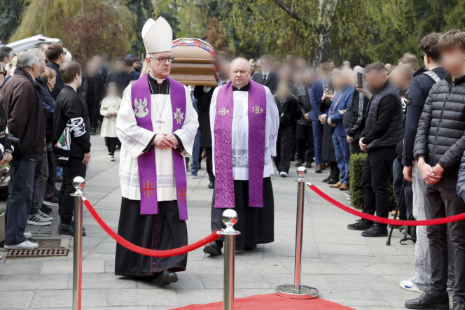 Kondukt, pogrzeb, Jacek Magiera