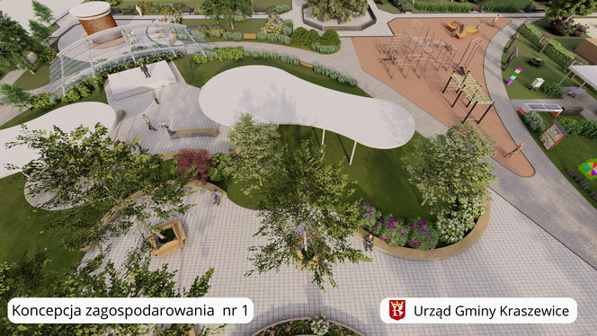 Co powinno powstać w centrum Kraszewic? Gmina zbiera opinie mieszkańców